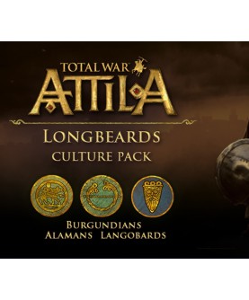 Total War: ATTILA - Longbeards Culture Pack DLC Steam Key GLOBAL